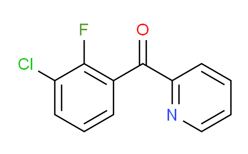 2-(3-Chloro-2-fluorobenzoyl)pyridine
