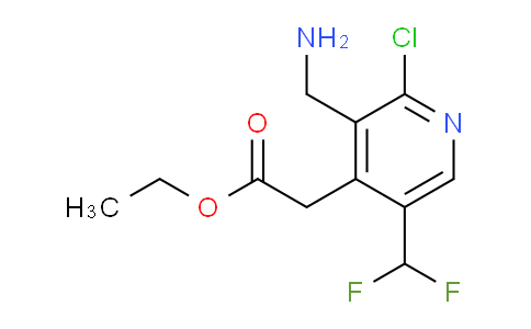 AM37739 | 1806944-65-9 | Ethyl 3-(aminomethyl)-2-chloro-5-(difluoromethyl)pyridine-4-acetate