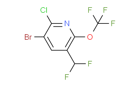 AM37740 | 1803994-85-5 | 3-Bromo-2-chloro-5-(difluoromethyl)-6-(trifluoromethoxy)pyridine