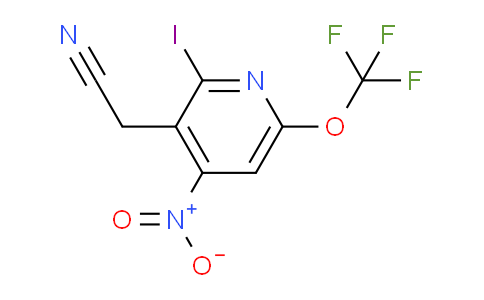 AM37746 | 1804477-19-7 | 2-Iodo-4-nitro-6-(trifluoromethoxy)pyridine-3-acetonitrile