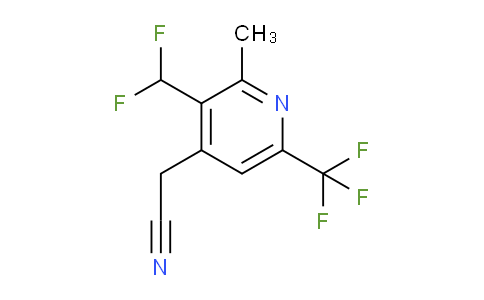 AM37747 | 1361857-20-6 | 3-(Difluoromethyl)-2-methyl-6-(trifluoromethyl)pyridine-4-acetonitrile