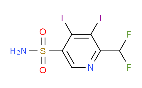 AM37752 | 1806044-12-1 | 2-(Difluoromethyl)-3,4-diiodopyridine-5-sulfonamide