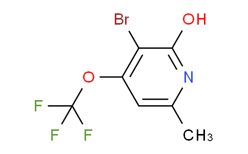 AM37755 | 1806238-47-0 | 3-Bromo-2-hydroxy-6-methyl-4-(trifluoromethoxy)pyridine