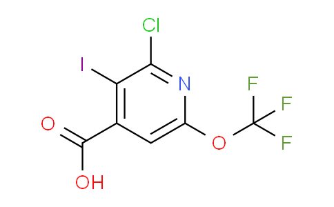 AM37757 | 1804684-64-7 | 2-Chloro-3-iodo-6-(trifluoromethoxy)pyridine-4-carboxylic acid
