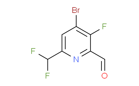 AM37760 | 1805363-07-8 | 4-Bromo-6-(difluoromethyl)-3-fluoropyridine-2-carboxaldehyde