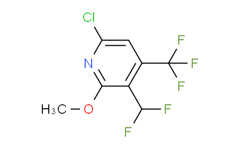 6-Chloro-3-(difluoromethyl)-2-methoxy-4-(trifluoromethyl)pyridine