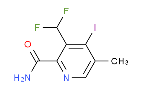 3-(Difluoromethyl)-4-iodo-5-methylpyridine-2-carboxamide