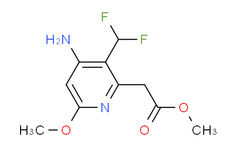 AM37766 | 1806825-54-6 | Methyl 4-amino-3-(difluoromethyl)-6-methoxypyridine-2-acetate