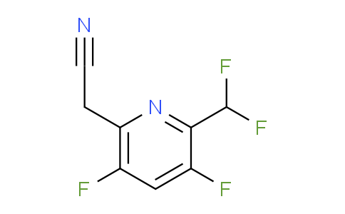 AM37772 | 1805325-69-2 | 3,5-Difluoro-2-(difluoromethyl)pyridine-6-acetonitrile
