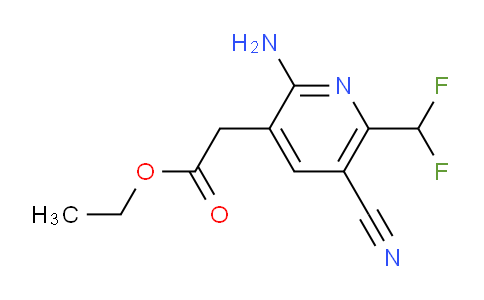 AM37774 | 1805213-19-7 | Ethyl 2-amino-5-cyano-6-(difluoromethyl)pyridine-3-acetate