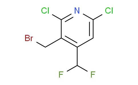 AM37777 | 1805333-30-5 | 3-(Bromomethyl)-2,6-dichloro-4-(difluoromethyl)pyridine