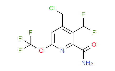 AM37790 | 1804657-87-1 | 4-(Chloromethyl)-3-(difluoromethyl)-6-(trifluoromethoxy)pyridine-2-carboxamide
