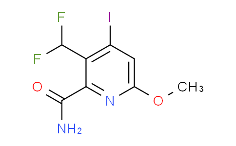AM37792 | 1807093-42-0 | 3-(Difluoromethyl)-4-iodo-6-methoxypyridine-2-carboxamide