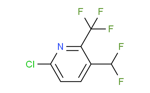 AM37798 | 1806759-47-6 | 6-Chloro-3-(difluoromethyl)-2-(trifluoromethyl)pyridine