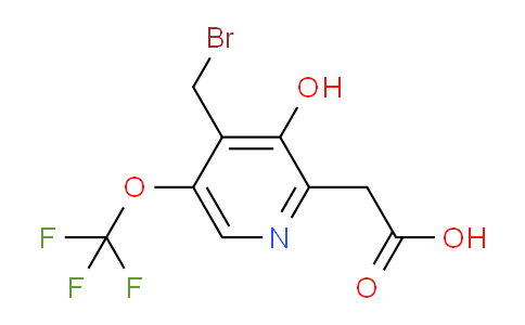 AM37805 | 1804635-83-3 | 4-(Bromomethyl)-3-hydroxy-5-(trifluoromethoxy)pyridine-2-acetic acid