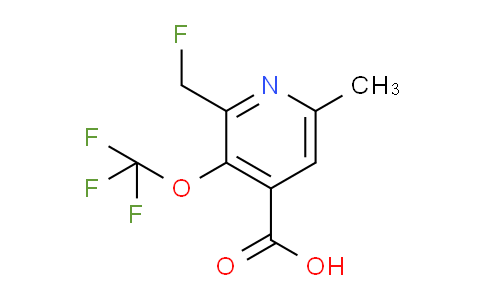 AM37806 | 1361788-75-1 | 2-(Fluoromethyl)-6-methyl-3-(trifluoromethoxy)pyridine-4-carboxylic acid