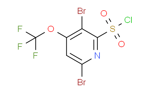 AM37807 | 1803904-10-0 | 3,6-Dibromo-4-(trifluoromethoxy)pyridine-2-sulfonyl chloride