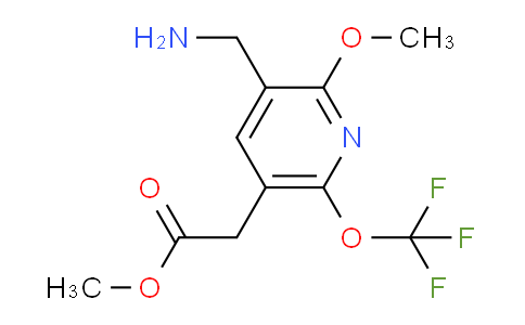 AM37813 | 1805147-08-3 | Methyl 3-(aminomethyl)-2-methoxy-6-(trifluoromethoxy)pyridine-5-acetate