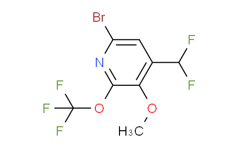 AM37821 | 1803952-05-7 | 6-Bromo-4-(difluoromethyl)-3-methoxy-2-(trifluoromethoxy)pyridine