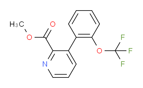 Methyl 3-(2-(trifluoromethoxy)phenyl)picolinate