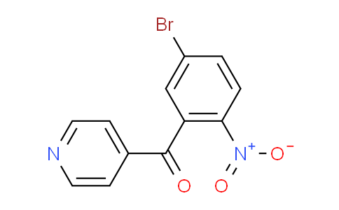 4-(5-Bromo-2-nitrobenzoyl)pyridine