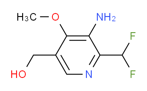 3-Amino-2-(difluoromethyl)-4-methoxypyridine-5-methanol