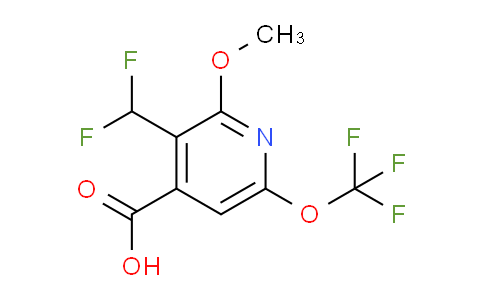 AM37843 | 1806018-76-7 | 3-(Difluoromethyl)-2-methoxy-6-(trifluoromethoxy)pyridine-4-carboxylic acid