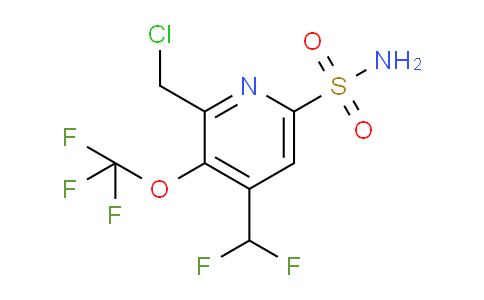 AM37857 | 1804751-06-1 | 2-(Chloromethyl)-4-(difluoromethyl)-3-(trifluoromethoxy)pyridine-6-sulfonamide