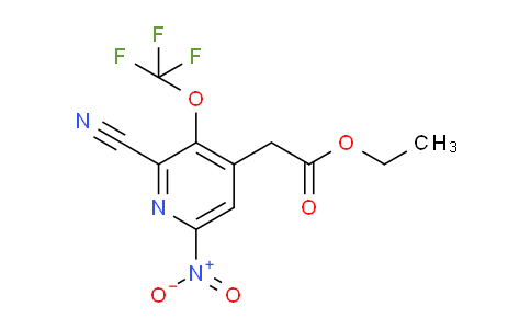 AM37866 | 1806067-14-0 | Ethyl 2-cyano-6-nitro-3-(trifluoromethoxy)pyridine-4-acetate