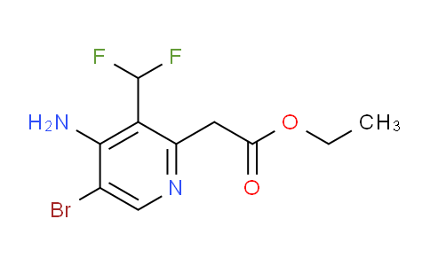 AM37875 | 1806804-51-2 | Ethyl 4-amino-5-bromo-3-(difluoromethyl)pyridine-2-acetate