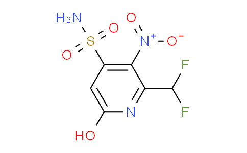 2-(Difluoromethyl)-6-hydroxy-3-nitropyridine-4-sulfonamide