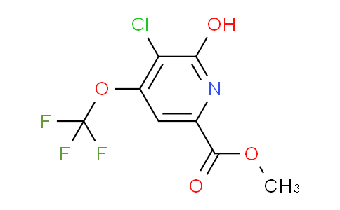 AM37905 | 1806237-11-5 | Methyl 3-chloro-2-hydroxy-4-(trifluoromethoxy)pyridine-6-carboxylate