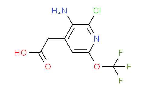 3-Amino-2-chloro-6-(trifluoromethoxy)pyridine-4-acetic acid