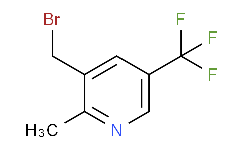 3-Bromomethyl-2-methyl-5-(trifluoromethyl)pyridine