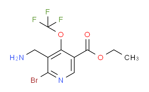 AM37911 | 1803602-66-5 | Ethyl 3-(aminomethyl)-2-bromo-4-(trifluoromethoxy)pyridine-5-carboxylate