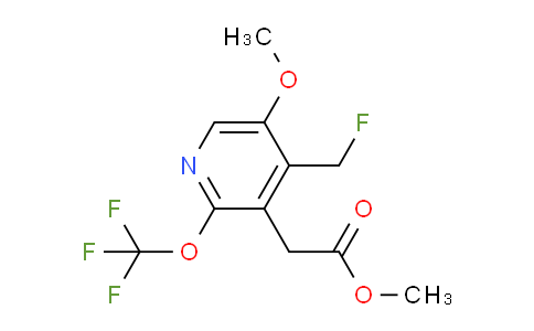 AM37913 | 1805071-05-9 | Methyl 4-(fluoromethyl)-5-methoxy-2-(trifluoromethoxy)pyridine-3-acetate