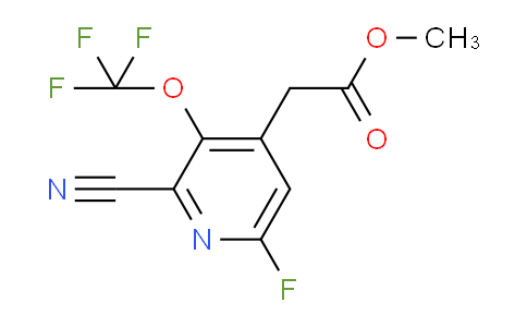 AM37916 | 1806207-90-8 | Methyl 2-cyano-6-fluoro-3-(trifluoromethoxy)pyridine-4-acetate