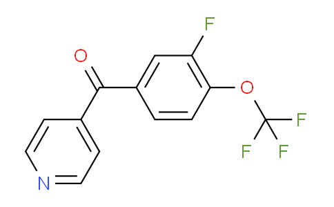 AM37923 | 1261662-94-5 | 4-(3-Fluoro-4-(trifluoromethoxy)benzoyl)pyridine