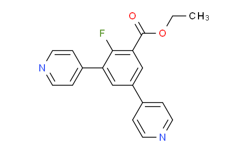 AM37924 | 1214349-70-8 | Ethyl 2-fluoro-3,5-di(pyridin-4-yl)benzoate