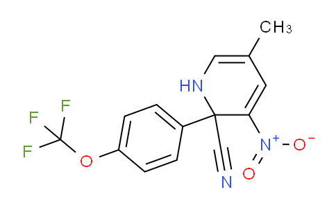 AM37926 | 1261615-85-3 | 5-Methyl-2-Cyano-3-nitro-2-(4-(trifluoromethoxy)phenyl)pyridine