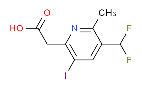 AM37941 | 1805545-18-9 | 3-(Difluoromethyl)-5-iodo-2-methylpyridine-6-acetic acid