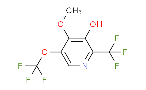 AM37952 | 1804826-69-4 | 3-Hydroxy-4-methoxy-5-(trifluoromethoxy)-2-(trifluoromethyl)pyridine