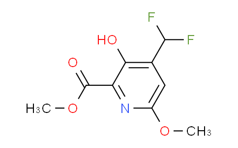 AM37958 | 1805602-43-0 | Methyl 4-(difluoromethyl)-3-hydroxy-6-methoxypyridine-2-carboxylate