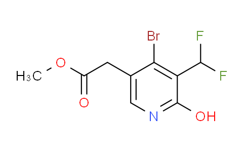 AM37972 | 1805413-02-8 | Methyl 4-bromo-3-(difluoromethyl)-2-hydroxypyridine-5-acetate