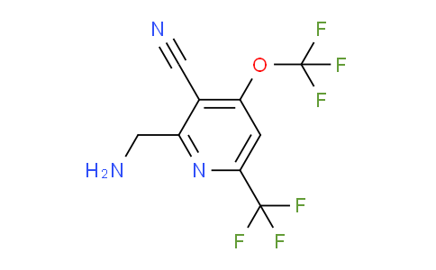 AM37976 | 1804807-12-2 | 2-(Aminomethyl)-3-cyano-4-(trifluoromethoxy)-6-(trifluoromethyl)pyridine