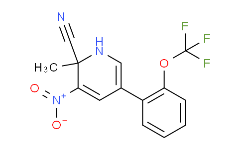 AM37978 | 1261743-35-4 | 2-Methyl-2-Cyano-3-nitro-5-(2-(trifluoromethoxy)phenyl)pyridine