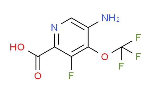 AM37986 | 1804537-20-9 | 5-Amino-3-fluoro-4-(trifluoromethoxy)pyridine-2-carboxylic acid