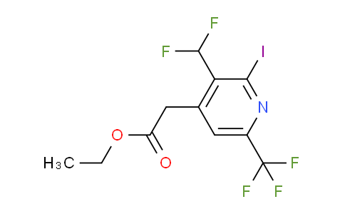 AM37987 | 1807108-57-1 | Ethyl 3-(difluoromethyl)-2-iodo-6-(trifluoromethyl)pyridine-4-acetate