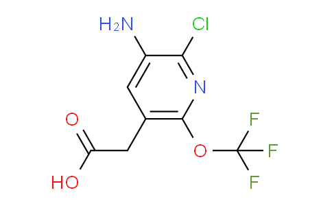 AM37988 | 1804587-40-3 | 3-Amino-2-chloro-6-(trifluoromethoxy)pyridine-5-acetic acid