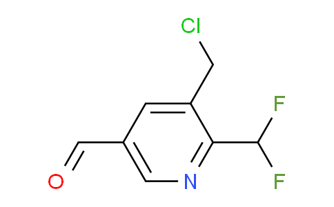 AM37989 | 1804690-58-1 | 3-(Chloromethyl)-2-(difluoromethyl)pyridine-5-carboxaldehyde
